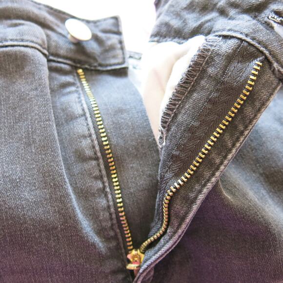 GLORIA VANDERBILT Jeans All Around Slimming Effect Size 14 Average Bootcut Black - Picture 4 of 12